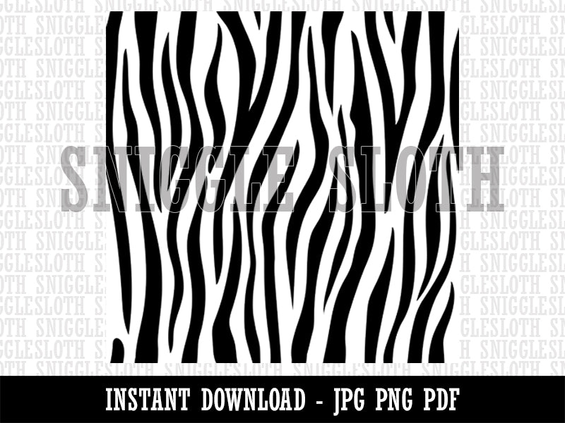 Zebra Stripes Animal Print Pattern Seamless Background Digital Paper Download JPG PDF PNG File