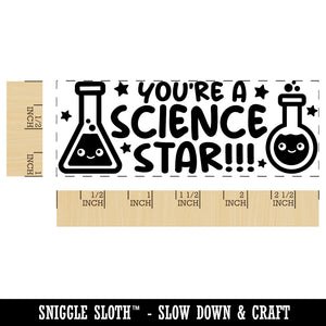 You're a Science Star Teacher Student School Self-Inking Rubber Stamp Ink Stamper