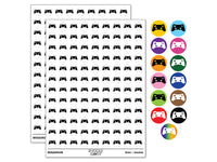 Video Game Controller Icon 200+ 0.50" Round Stickers
