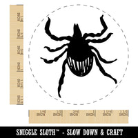 Deer Tick Bug Parasite Arachnid Self-Inking Rubber Stamp for Stamping Crafting Planners