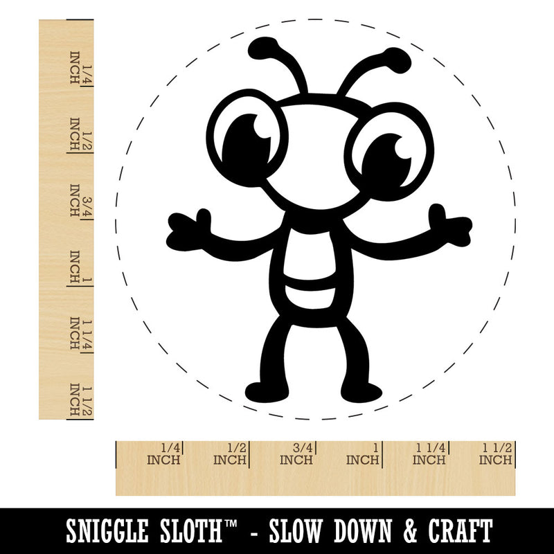 Cute Cartoon Bug Insect Ant Self-Inking Rubber Stamp Crafting Planners