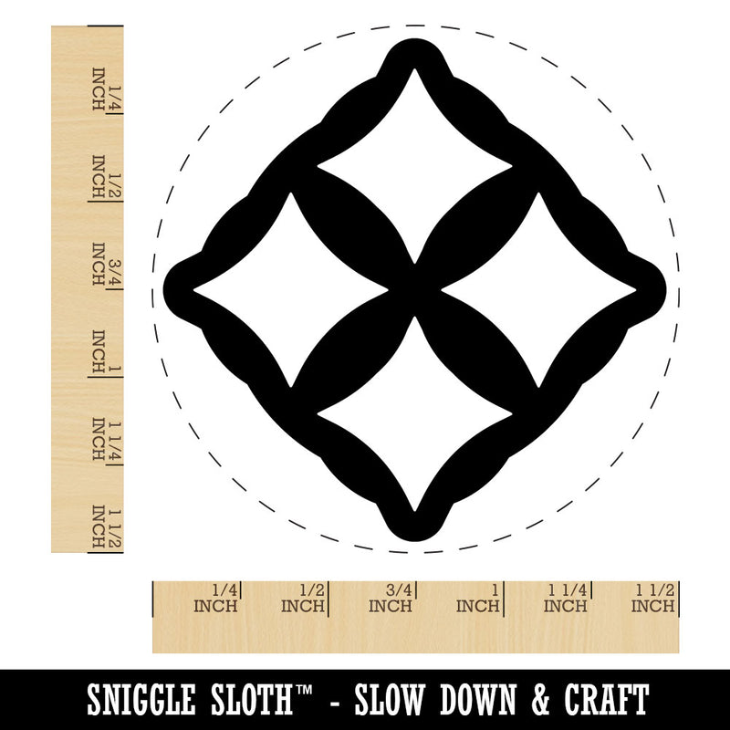 Eban Adinkra African Fence Safety Security Love Symbol Self-Inking Rubber Stamp