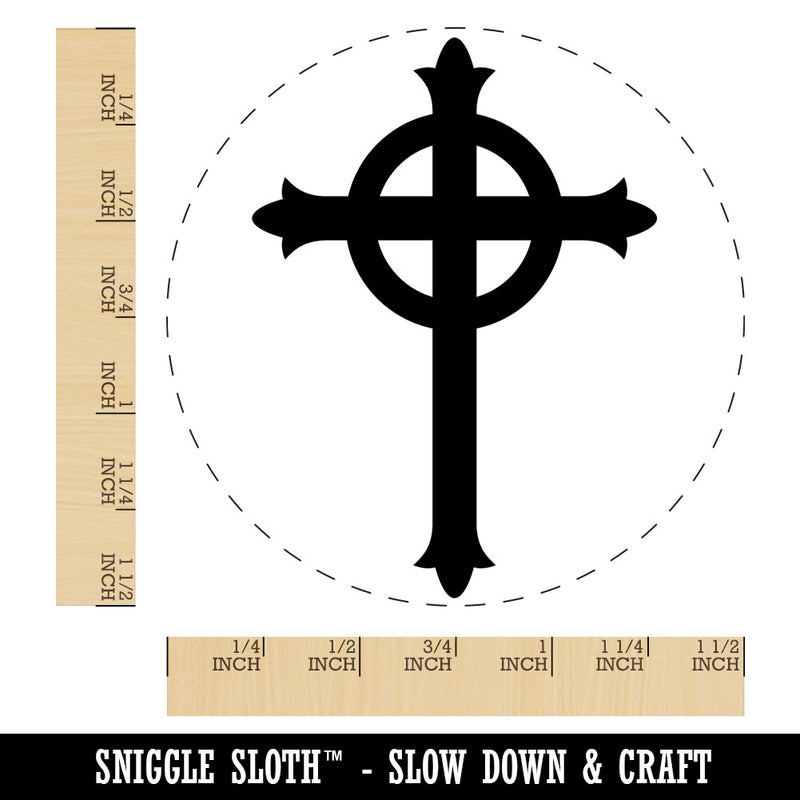 Presbyterian Cross Protestant Christian Religious Symbol Faith Self-Inking Stamp