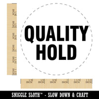 Quality Hold Assurance Control Inventory Management Manufacturing Label Stamp