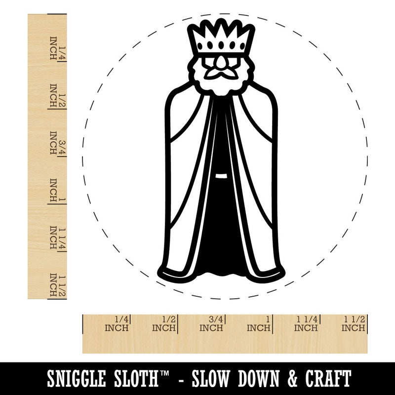 Regal Noble King Medieval Crown Self-Inking Rubber Stamp Crafting Planners