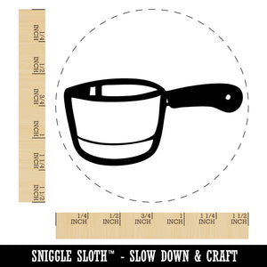 Small Cooking Pot Sauce Pan Self-Inking Rubber Stamp Crafting Planners