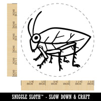 Katydid Insect Bug Grasshopper Self-Inking Rubber Stamp for Stamping Ink Stamper Crafting Planners
