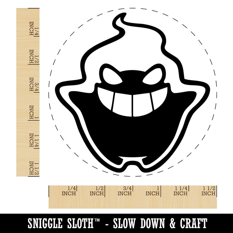 Mischievous Ghost Spirit Phantasm Sprite Self-Inking Rubber Stamp for Stamping Ink Stamper Crafting Planners