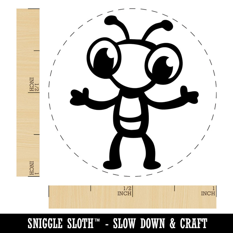 Cute Cartoon Bug Insect Ant Self-Inking Rubber Stamp Crafting Planners