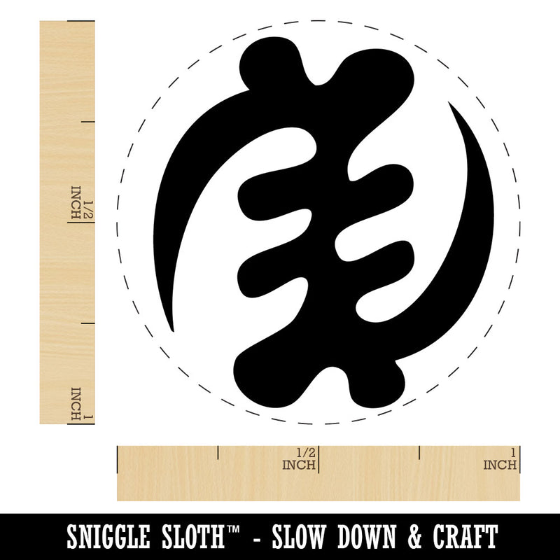 Gye Nyame Adinkra African Symbol God Faith Self-Inking Rubber Stamp Crafting