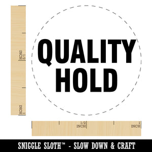 Quality Hold Assurance Control Inventory Management Manufacturing Label Stamp