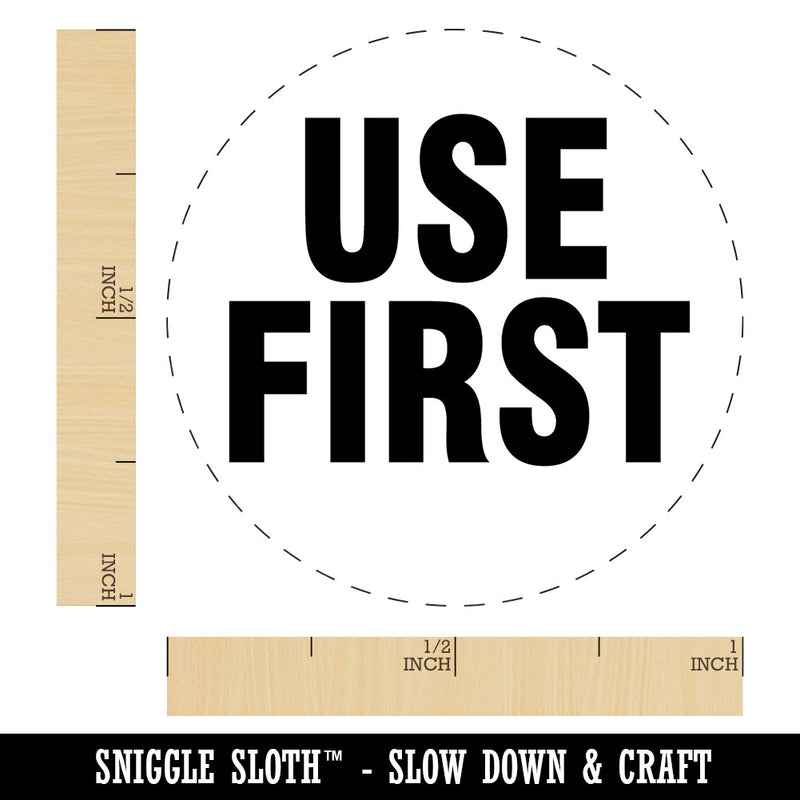 Use First Production Inventory Management Manufacturing Label Self-Inking Stamp