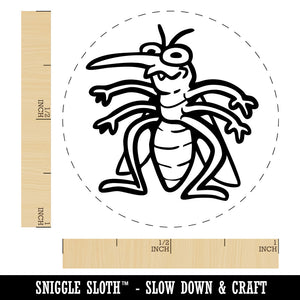 Cartoon Mosquito Pest Bug Fly Annoying Self-Inking Rubber Stamp for Stamping Ink Stamper Crafting Planners