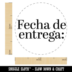 Fecha de Entrega Due Date Class School Homework Self-Inking Rubber Stamp for Stamping Ink Stamper Crafting Planners