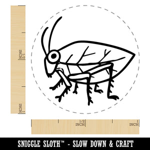 Katydid Insect Bug Grasshopper Self-Inking Rubber Stamp for Stamping Ink Stamper Crafting Planners