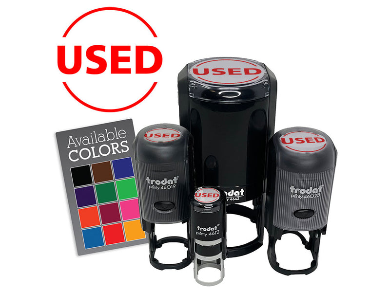 Used Condition Quality Description Self-Inking Rubber Stamp for Stamping Crafting Planners