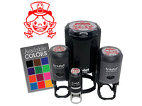 Lady Leprechaun Girl Hat Saint Patricks Day Self-Inking Rubber Stamp for Stamping Crafting Planners