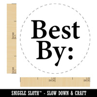 Best By Expiration Date Food Fill Self-Inking Rubber Stamp Crafting Planners