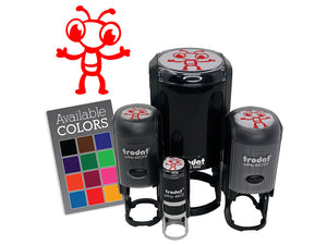 Cute Cartoon Bug Insect Ant Self-Inking Rubber Stamp Crafting Planners