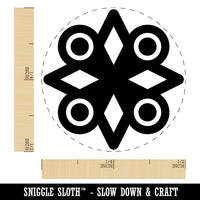 Esono Anantam Adinkra African Elephant Footprint Leadership Protection Stamp