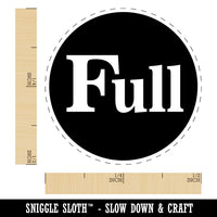 Full Indicator Status Circle Self-Inking Rubber Stamp Crafting Planners