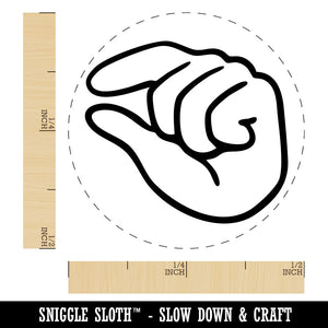Hand Pinching Fingers Self-Inking Rubber Stamp for Stamping Crafting Planners