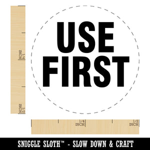 Use First Production Inventory Management Manufacturing Label Self-Inking Stamp