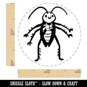 Cartoon Cockroach Bug Insect Vermin Pest Self-Inking Rubber Stamp for Stamping Ink Stamper Crafting Planners