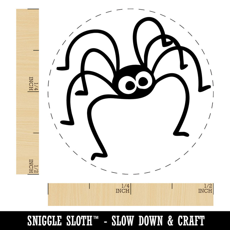 Cartoon Daddy Long Legs Cellar Spider Harvestman Self-Inking Rubber Stamp for Stamping Ink Stamper Crafting Planners