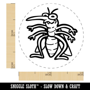 Cartoon Mosquito Pest Bug Fly Annoying Self-Inking Rubber Stamp for Stamping Ink Stamper Crafting Planners