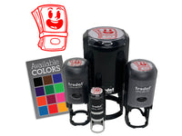 Cartoon Stack of Money Cash Happy Dollar Bill Self-Inking Rubber Stamp for Stamping Ink Stamper Crafting Planners