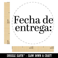 Fecha de Entrega Due Date Class School Homework Self-Inking Rubber Stamp for Stamping Ink Stamper Crafting Planners