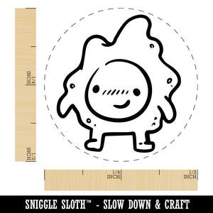 Fried Egg Kawaii Cute Sunny Side Up Self-Inking Rubber Stamp for Stamping Ink Stamper Crafting Planners