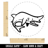 Goblin Shark Ugly Fish Self-Inking Rubber Stamp for Stamping Ink Stamper Crafting Planners