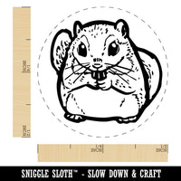 Japanese Dwarf Flying Squirrel Cute Rodent Self-Inking Rubber Stamp for Stamping Ink Stamper Crafting Planners