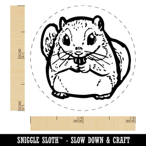 Japanese Dwarf Flying Squirrel Cute Rodent Self-Inking Rubber Stamp for Stamping Ink Stamper Crafting Planners