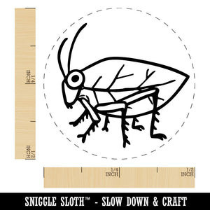 Katydid Insect Bug Grasshopper Self-Inking Rubber Stamp for Stamping Ink Stamper Crafting Planners