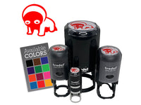 OTL Emote Despair Frustration Defeat Overwhelmed Self-Inking Rubber Stamp for Stamping Ink Stamper Crafting Planners