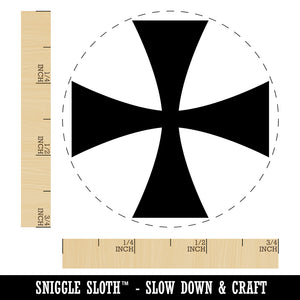 Templar Cross Self-Inking Rubber Stamp Ink Stamper for Stamping Crafting Planners