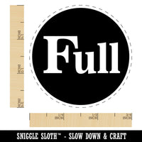 Full Indicator Status Circle Self-Inking Rubber Stamp Crafting Planners