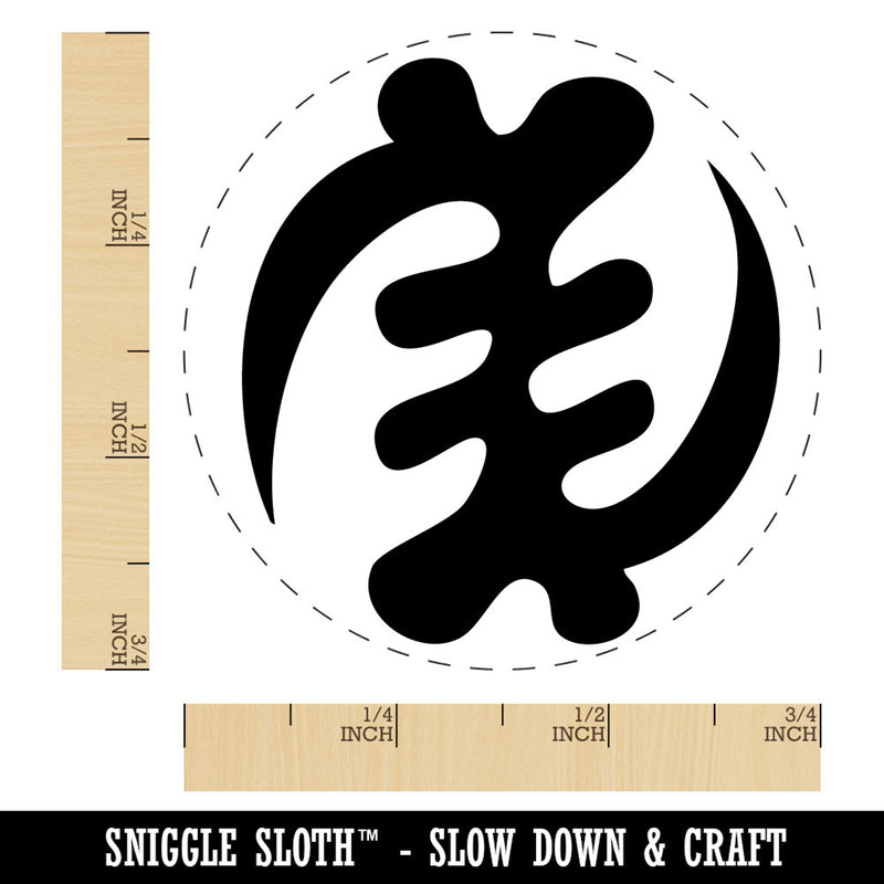 Gye Nyame Adinkra African Symbol God Faith Self-Inking Rubber Stamp Crafting
