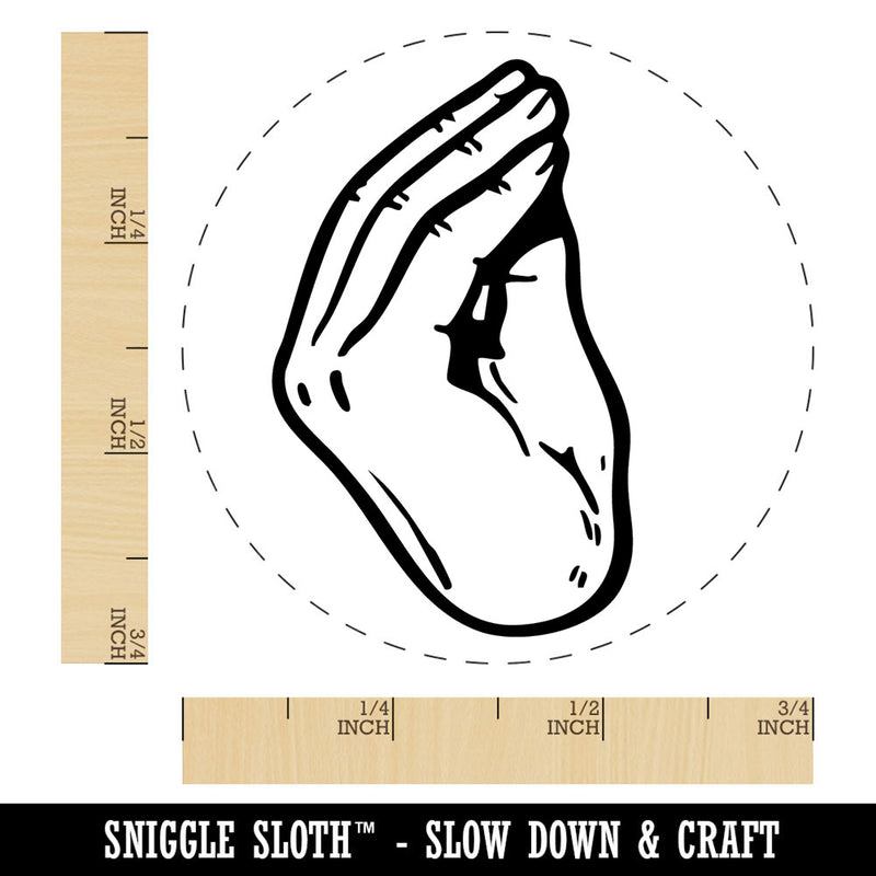 Italian Hand Gesture What Do You Want Ma Che Vuoi Self-Inking Rubber Stamp