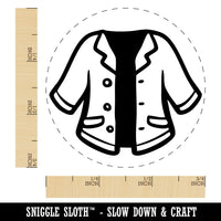 Jacket Coat Cartoon Clothing Shirt Self-Inking Rubber Stamp Crafting Planners