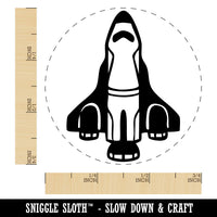 Space Shuttle Ship Rocket Science Self-Inking Rubber Stamp Crafting Planners
