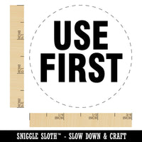 Use First Production Inventory Management Manufacturing Label Self-Inking Stamp