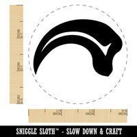 Velociraptor Claw Dinosaur Fossil Bone Self-Inking Rubber Stamp Crafting Planner