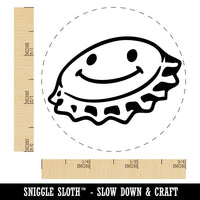 Cartoon Bottle Cap Soda Smiley Face Self-Inking Rubber Stamp for Stamping Ink Stamper Crafting Planners