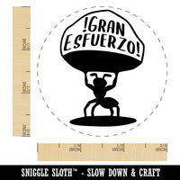 Gran Esfuerzo Great Effort Spanish Ant School Strong Teacher Stamp Self-Inking Rubber Stamp for Stamping Ink Stamper