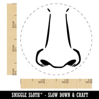 Human Nose Nostril Body Part Face Self-Inking Rubber Stamp for Stamping Ink Stamper Crafting Planners