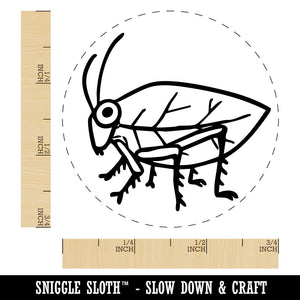 Katydid Insect Bug Grasshopper Self-Inking Rubber Stamp for Stamping Ink Stamper Crafting Planners